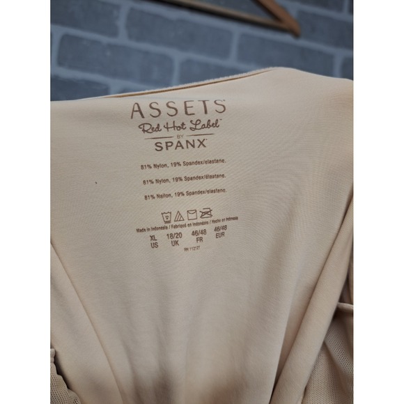 Spanx Assets Red Hot Label Body Wear Womens Beige Color Size XL - Picture 11 of 11